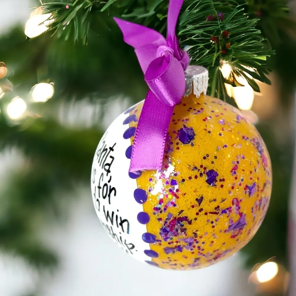 Handmade christmas ornament
